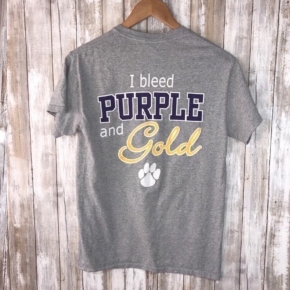 NCAA LSU | Bleed Purple & Gold Tee - Picture 3 of 5